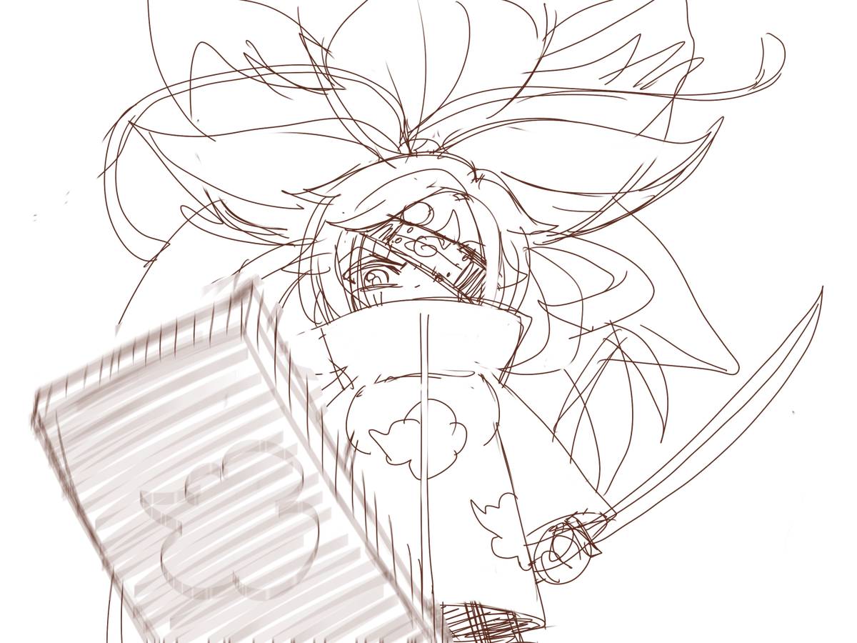NosebledSamurai's tweet photo. What if Baiken was an Akatsuki member?
#Naruto #GGST https://t.co/QWHWEdXXwM