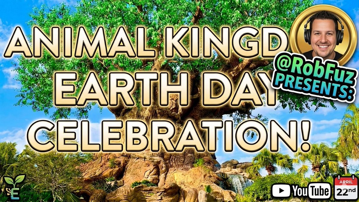 robfuz's tweet photo. Animal Kingdom Earth Day CELEBRATION! All My Rides &amp; Rare Footage! https://t.co/UwhLhDgnuR via @RobFuz https://t.co/F3NKBR4e7K