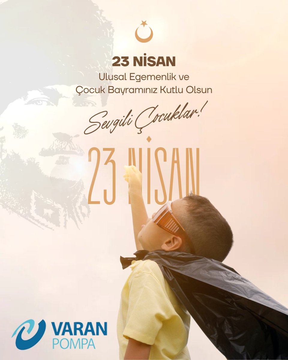 varanpompa's tweet photo. Ulusal Egemenlik ve Çocuk Bayramı Kutlu Olsun!
Geleceğin Mimarı Çocuklarımızın Günü Kutlu Olsun!

#23nisan #23nisankutluolsun #23nisanbenimbayramım #Atatürk #çocukbayramı https://t.co/5e7gXWKQJj