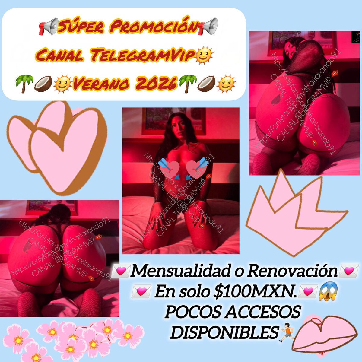Shari1931's tweet photo. 📢Súper promoción📢
🏃🏻🏃🏻🏃🏻
 Canal TelegramVip💙
https://t.co/KOs5gQq8pQ
No te pierdas de todo mi contenido EXXXCLUSIVO Y Exxxplicito solo para ti bb😏🔥💋

#only #fans
https://t.co/Y8zC8ZxWGi 

https://t.co/pDQ2sBYdwu https://t.co/7w7vY3YjBp