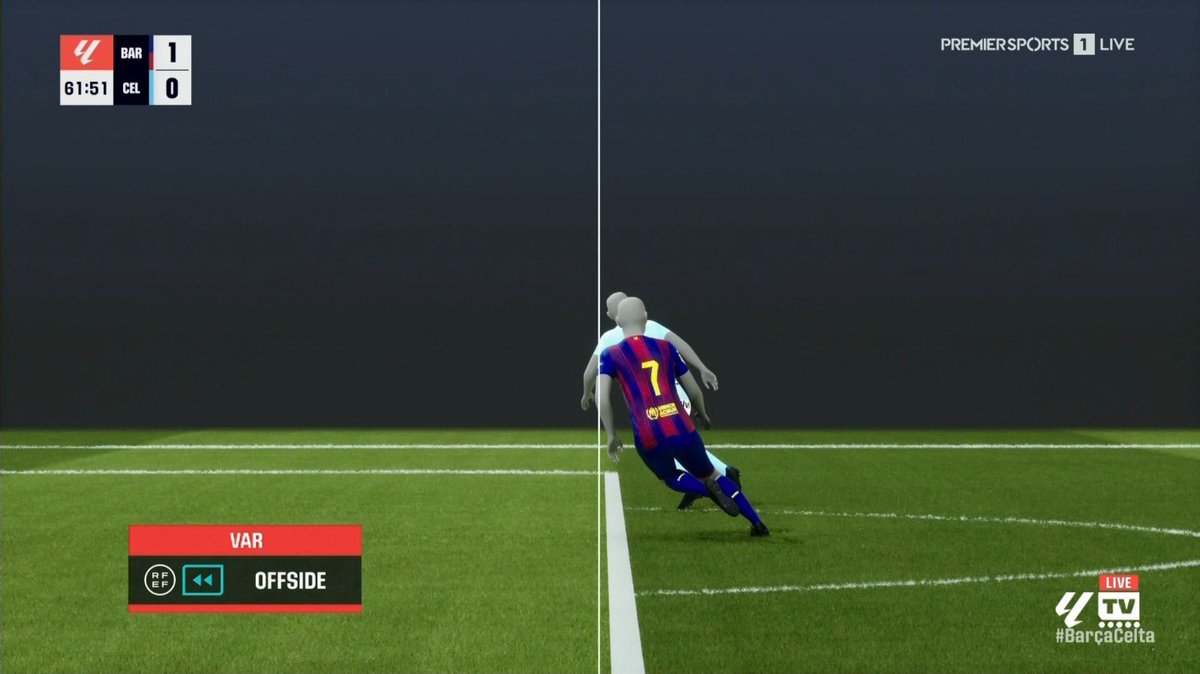 Esto es inconcebible, bochorno absoluto del VAR y del fuera de juego semiautomático.