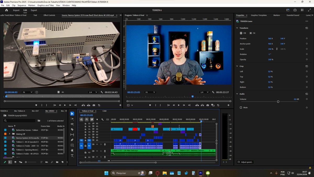 manopalmitao's tweet image. Que comece a produção!

#Tekken #Tekken6 #Bandai #BandaiNamco #CriadorBandai