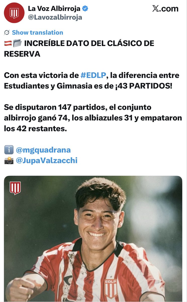lichamdq's tweet photo. @DCaceres70 @EdelpOficial @Camiseta_Pincha @Casa_Ranieri @datazopincha @FotosDelEstadio @garrapincha @GrassoWalter @GuiverMiguel @luchoneder By @Lavozalbirroja ! https://t.co/cXZAliz7nL