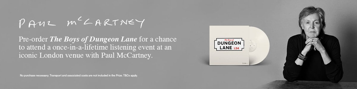 norinatu's tweet image. 『The Boys of Dungeon Lane』
特別リスニング・イベント、ロンドンで開催！ 
#PaulMcCartney #Beatles #Universal #Music #DungeonLane
 日本でもリスニング・イベントを開催して欲しいですね！ユニバーサル・ミュージックさん！
lightnews.blog137.fc2.com/blog-entry-111…