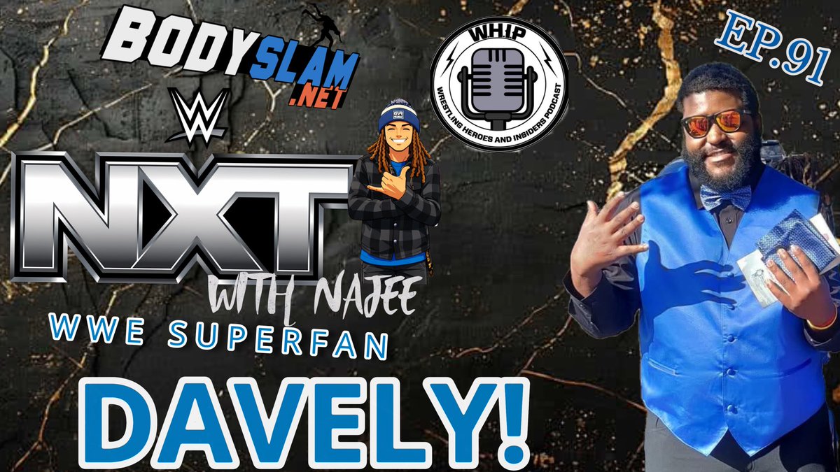 NXTwithNaJee's tweet image. Two episodes this week of #NXTwithNaJee 

90: #WrestlemaniaVegas recap

&amp;amp;

91: And our recap of #WWENXT REVENGE:night 2

Featuring @ChefBoyRBeefy24 

Lock in with @TheWHIPShow and @BodyslamNet