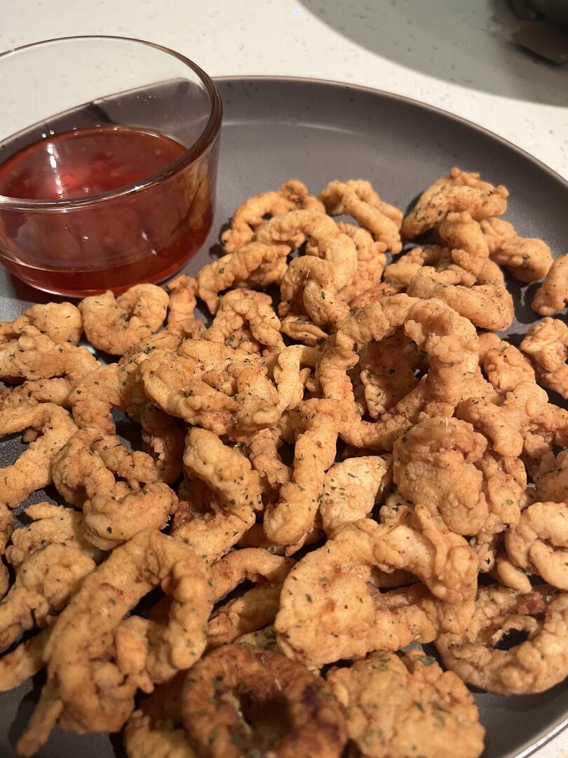 homevsfastfood's tweet image. [homemade] Fried calamari!
#homemade #friedcalamari #crispycalamari #seafood #homecooking #homecooking #food #recipes #foodpic #foodie #foodlover #cooking #hungry #goodfood #homecookingvsfastfood