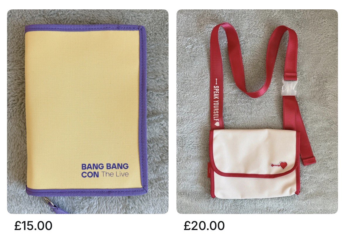 scotsbangtan's tweet photo. hello divas! I’m selling these two bits of BTS merch on my vinted if anyone is interested - all money raised is going towards a fundraiser I’m doing for Marie Curie :)

https://t.co/7DByJgkMka https://t.co/1ukaIvjs1v