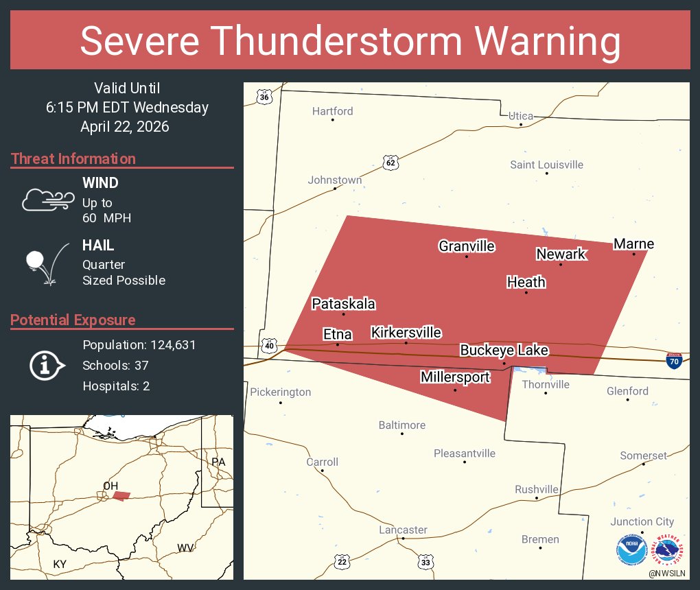 NWS Wilmington OH tweet media