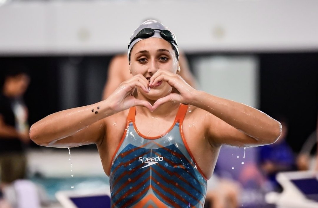 hernansartori's tweet photo. Uno más y no jodemos más...
Agostina Hein acaba de batir el récord argentino de los 400 metros libre.
Con 4m06s25, superó los 4m06s61 que había hecho Delfina Pignatiello en el Mare Nostrum de 2019.
Son dos centésimas menos que la marca A para @LA28.
#BESTIAL https://t.co/k5xMhGSJnU