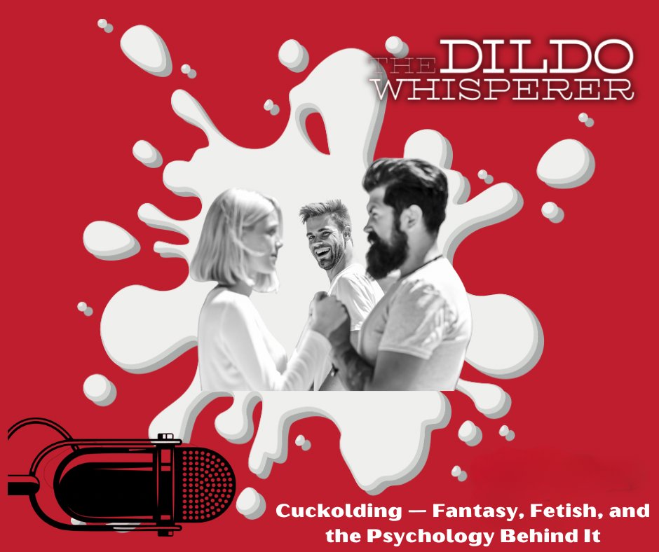 dnr_studios's tweet photo. Unpacking the truth about cuckolding. 🎙️ We’re stripping away the stigma to explore consent &amp; communication in kink.

Listen to The Dildo Whisperer now with your DNRcast Plus App✨

#KinkPositive #SexualWellness https://t.co/ibx18ECGXk