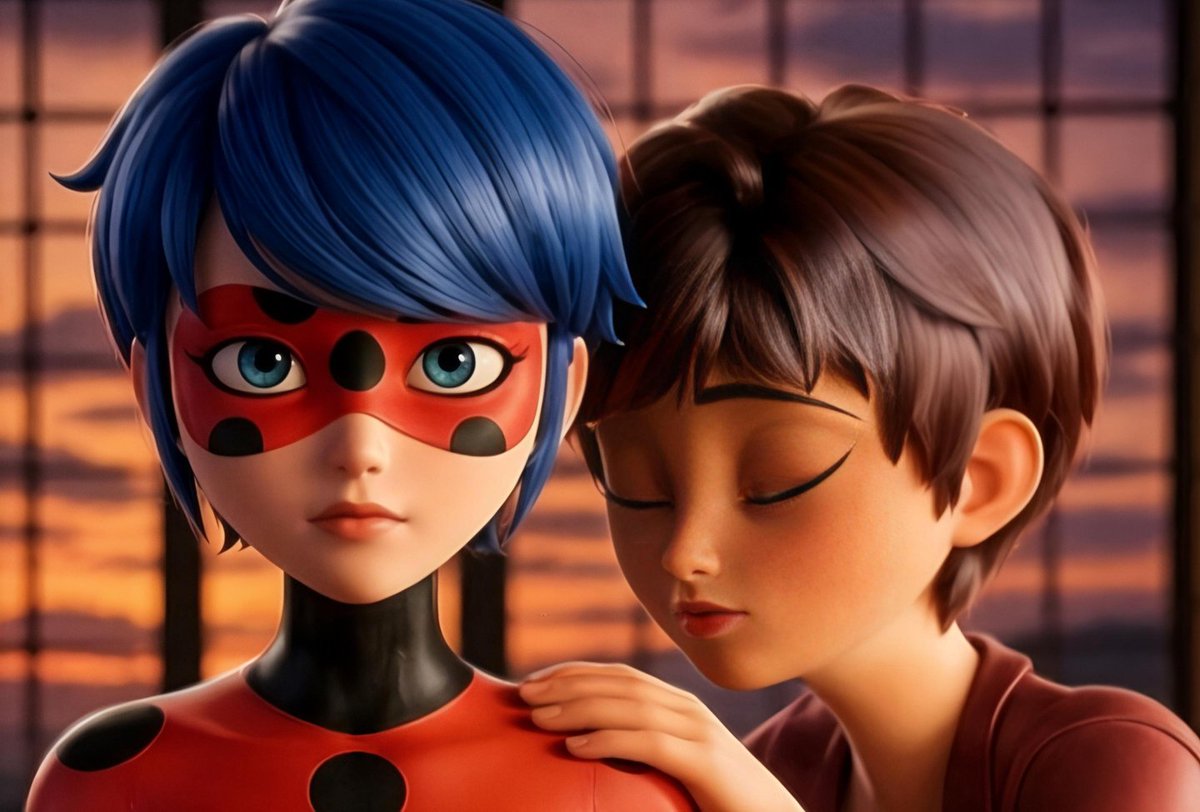 MLB_Shadybug1's tweet image. 🚨🚨 BREAKING: Mr Astruc asked about the similarity of the adult Ladybug's hairstyle to that of #CeriseBianca

‘We all know who inspired Marinette's iconic hairstyle. But rest assured, her adult hairstyle has nothing to do with Lila or anyone else’

#MLBS6Spoilers #Marinette #mlb