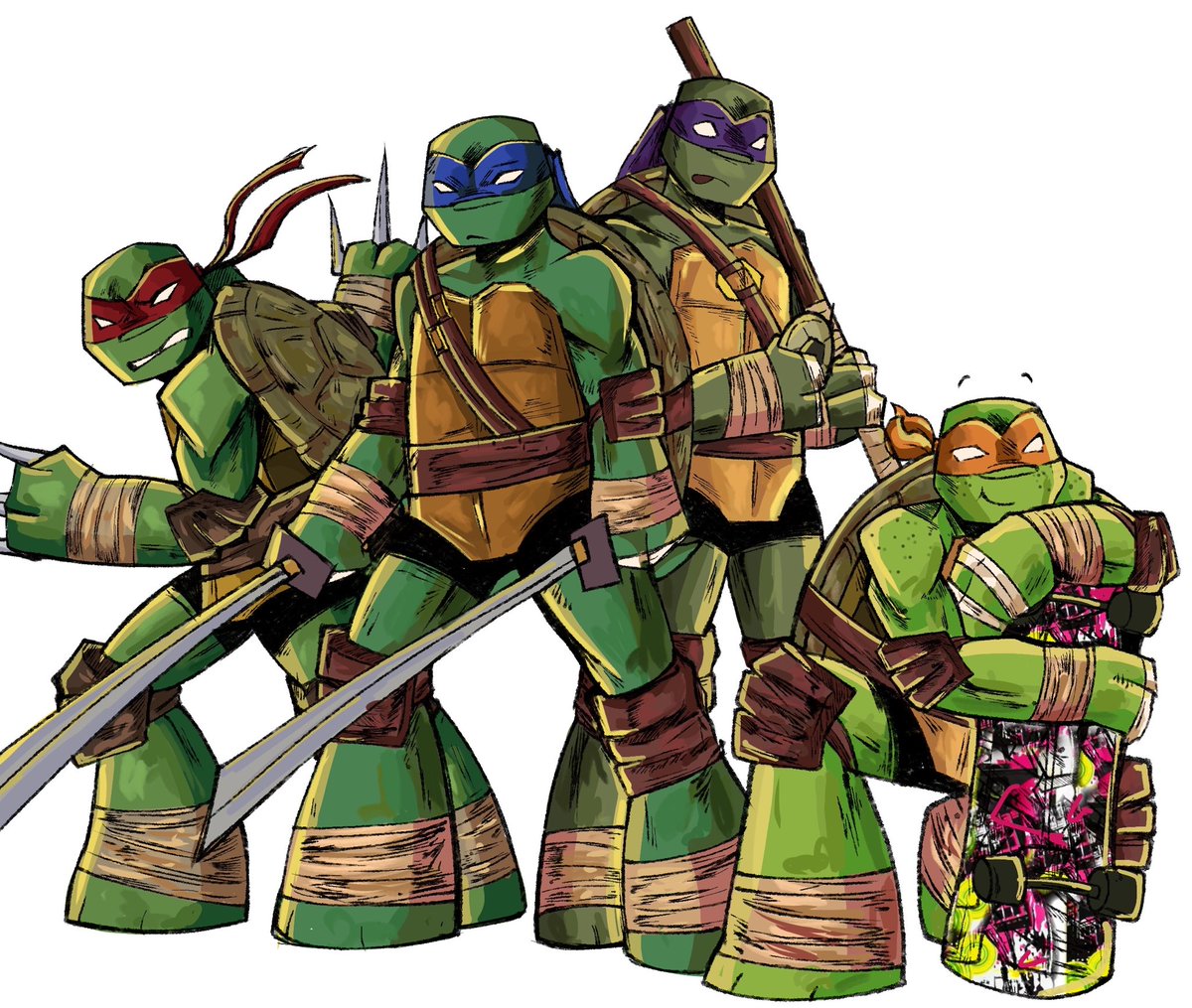 The turtles ever 

#tmnt2012 #TMNT