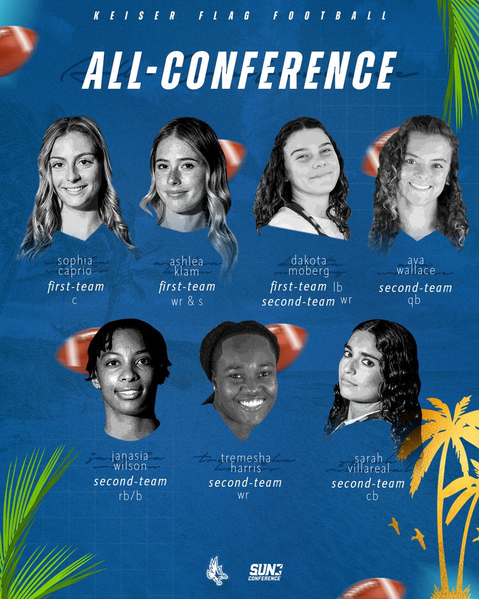 Keiser Women's Flag Football tweet media