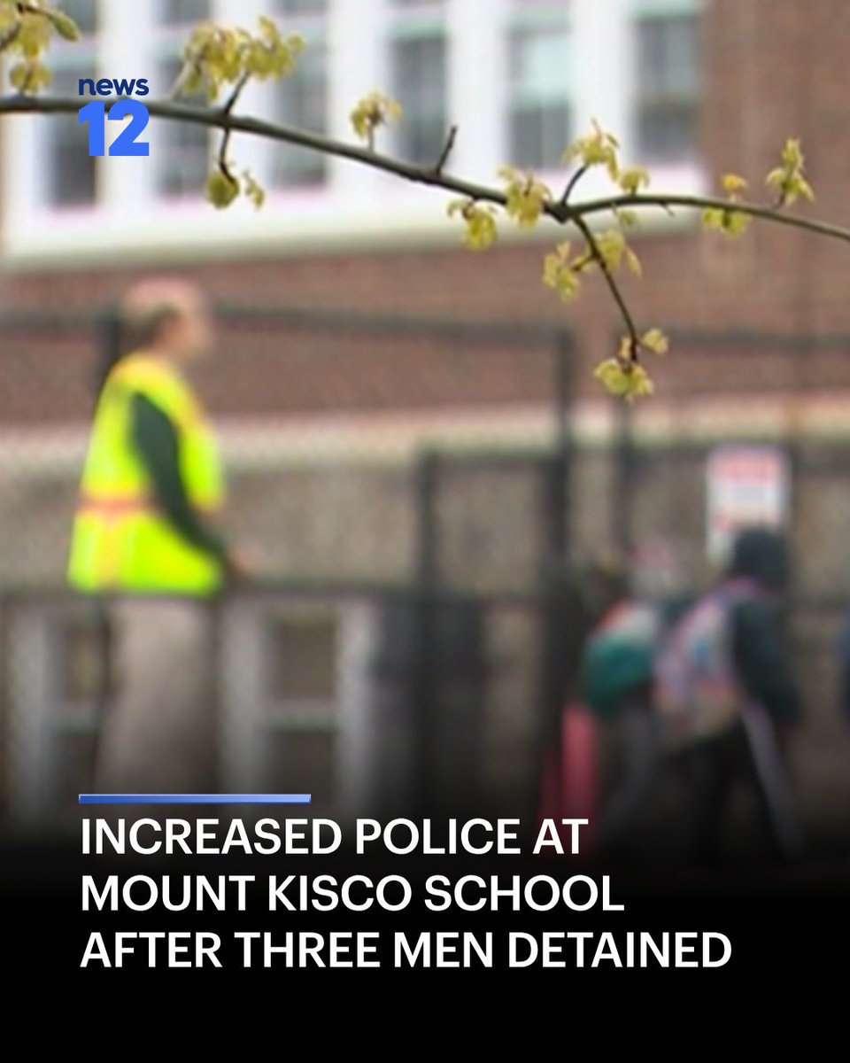 News12WC's tweet image. SCHOOL POLICE PRESENCE: Mount Kisco Elementary School saw an increased police presence after parents said a disturbing incident occurred on campus.
 
READ MORE: bit.ly/4e9cCSl

#News12 #Westchester