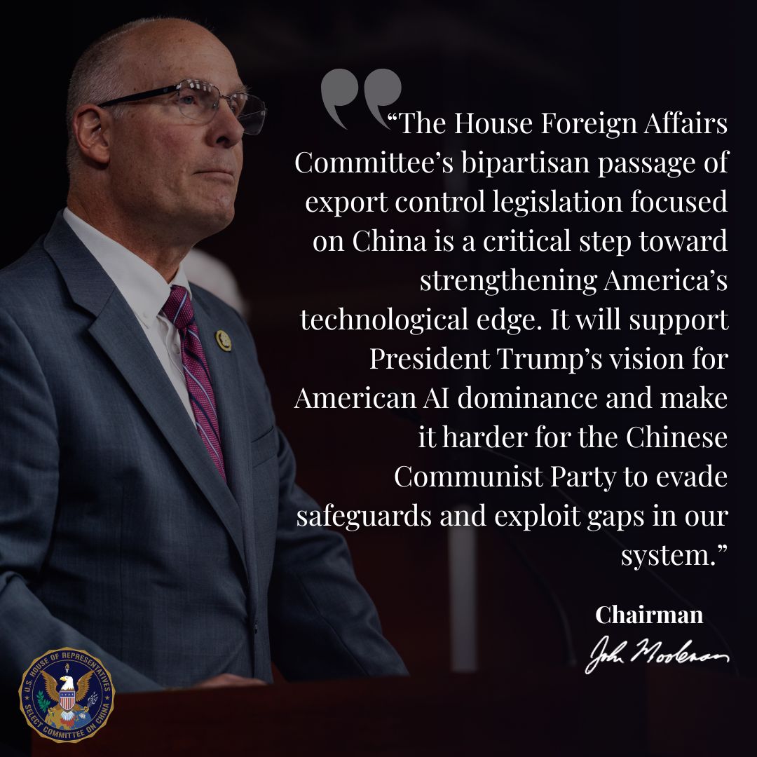 Select Committee on China tweet media