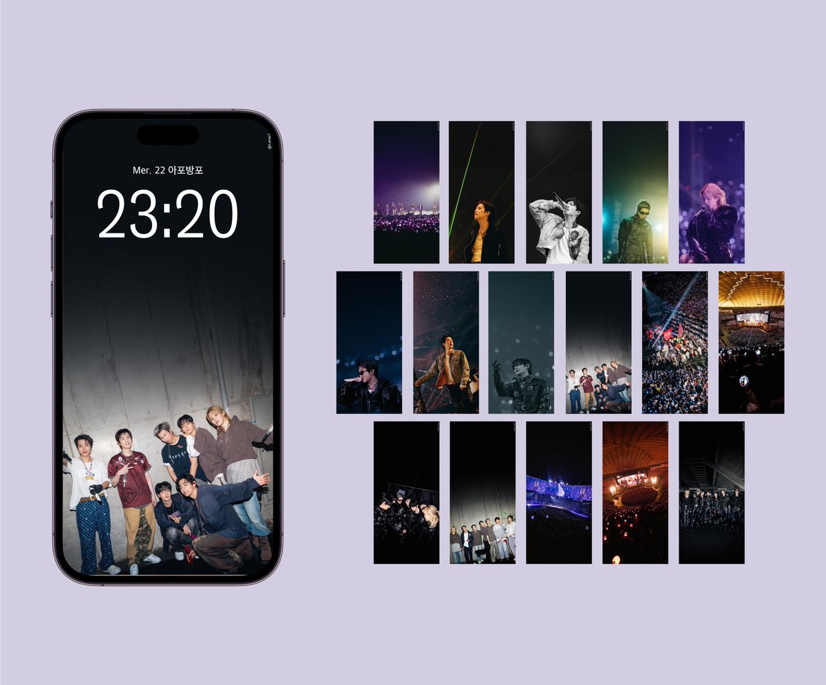 레나 ⁷ 💜 Wallpapers tweet media