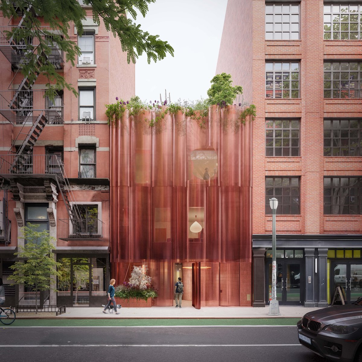 andruyeung's tweet image. NYC just launched yet another social club.

It's called Stylus. It's in the Lower East Side.

They have an 'acoustically engineered' listening room and performance space. Took 2.5 years to design.

There's also a recording studio, terrace, private salon.

750 members max. For ppl