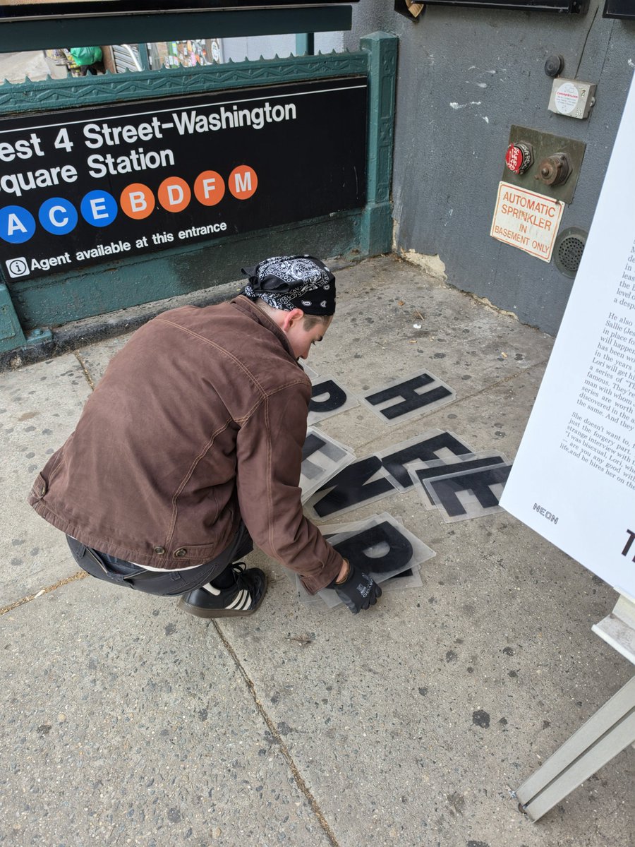 focuspulling's tweet photo. There's something charmingly visceral about movie marquees that commit for as long as effort justifies putting lettering in place. Instead, digital signs change constantly &amp; easily, fickle. But the art of cinema is bigger &amp; more timeless. May this tradition @IFCCenter never die. https://t.co/onNBelOHos