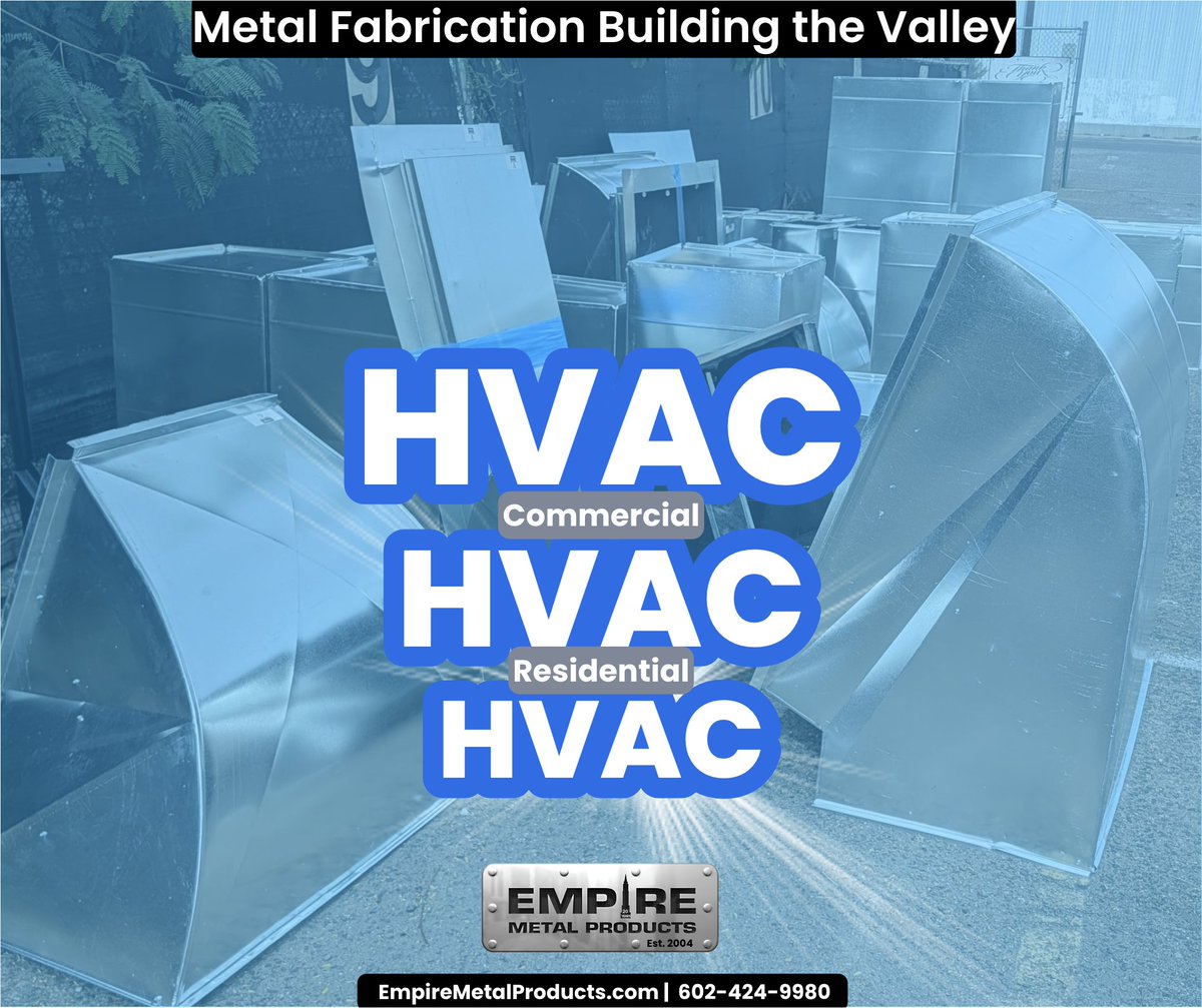 When the 💥 your construction schedule demands precision and a quick turnaround, we know your HVAC projects—whether sprawling commercial builds or critical residential updates—depend on fabrication that's ready when you are.

👋 Empire is your trusted partner for reliable metal