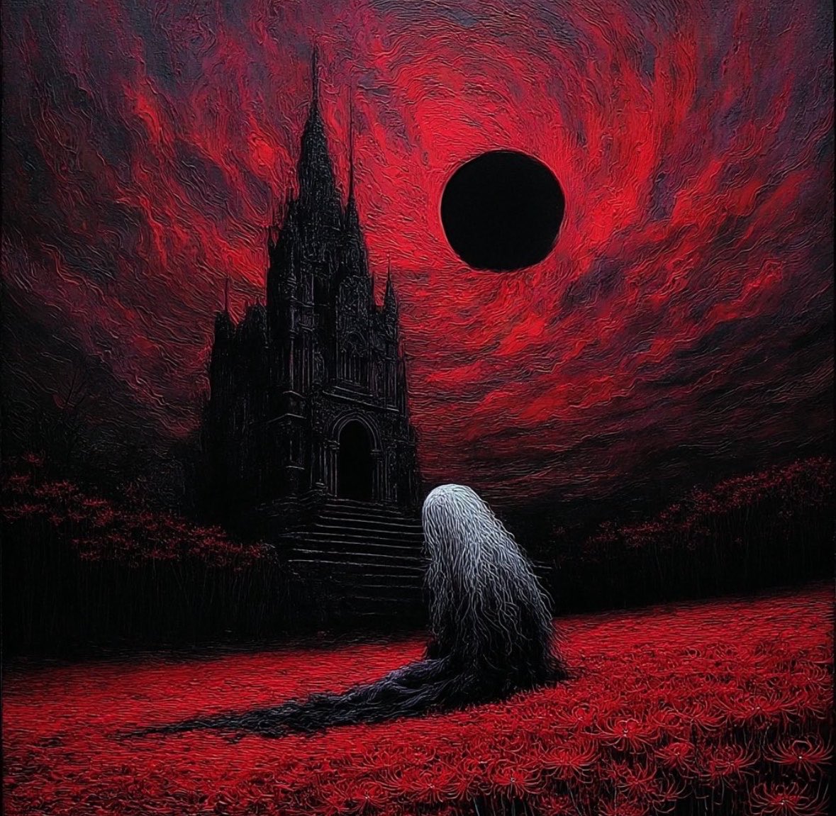 Changedhandle1's tweet image. Don’t look away now
Keep on staring while at it
You will become me

(don’t look away)
#haikuhorrorprompt 
@haikuprompt 
#haiku 

That 👊

art by @TheUnclean