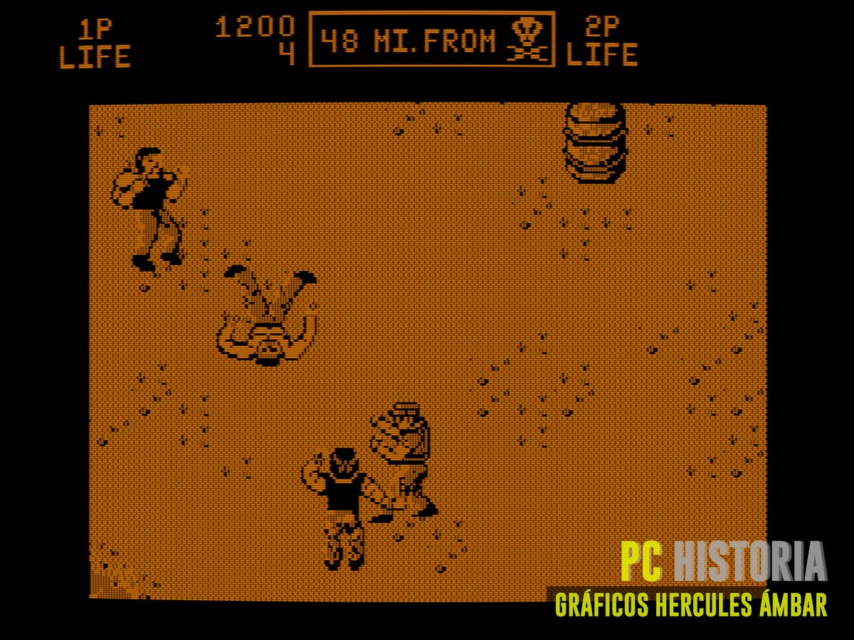 PC__Historia's tweet image. 👊 Ahora que se vuelve a hablar de #SNK... Ikari III (SNK, 1989) tuvo port a #PC #DOS en 1990 por parte de Quicksilver. Había que rescatar al hijo de un candidato presidencial a base de puñetazos… hasta que pillas armas. Vista cenital, scroll vertical y acción sin descanso.