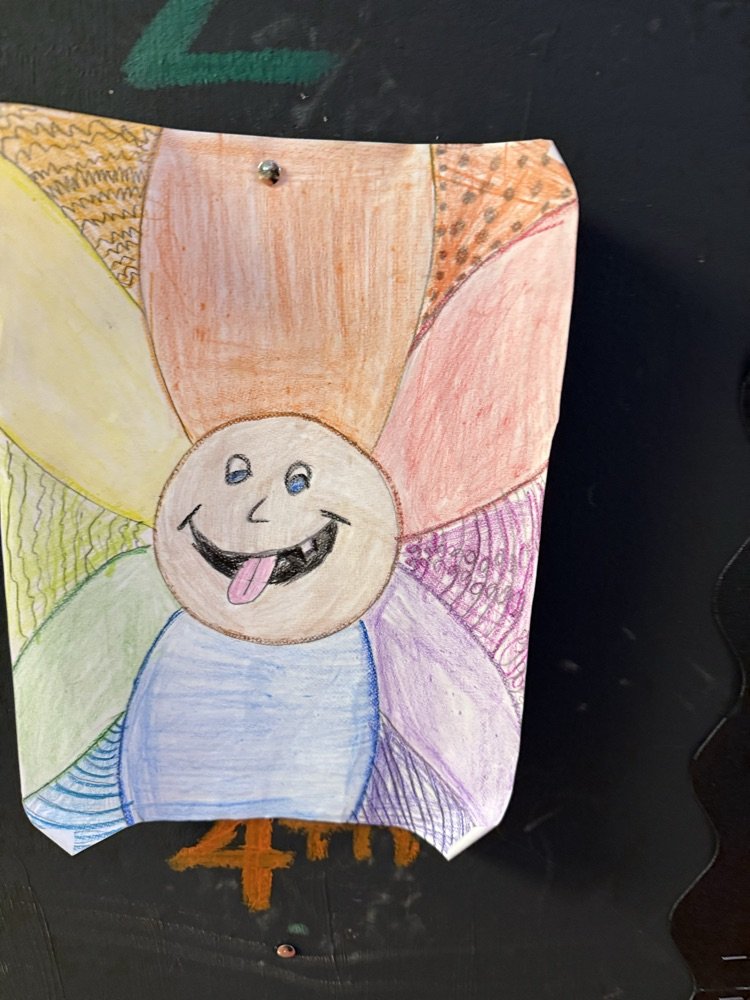 BellaireES's tweet photo. Check out these beautiful color wheel flowers! Our 2nd graders added to their color wheel; primary, secondary and the new tertiary colors!! Congrats to Harley our April Artist of the Month! https://t.co/LDFfKztkW1