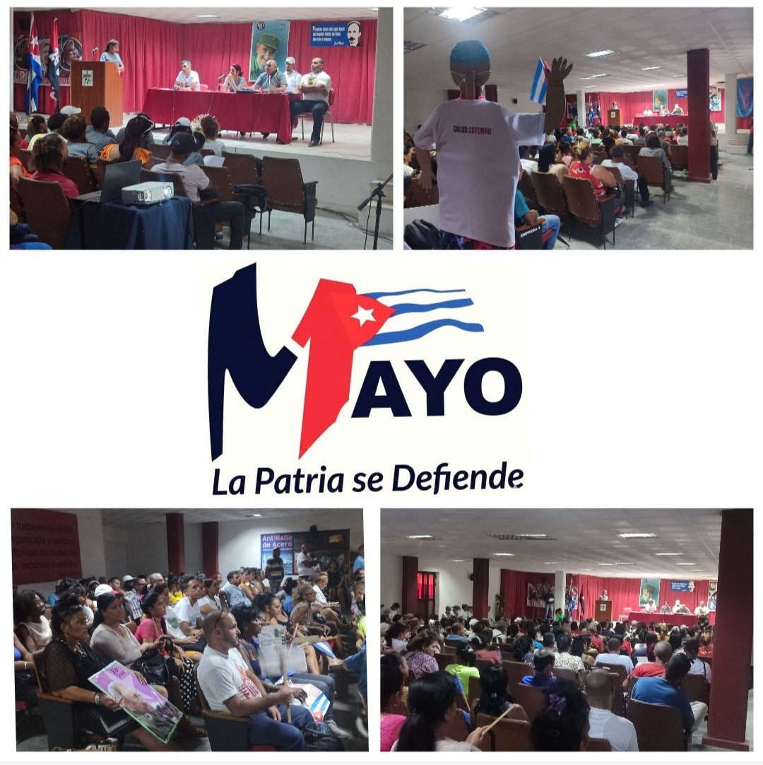 Participa #Farmacéutica 8 de marzo en la Plenaria Municipal del Cotorro , prevaleciendo la unidad, el compromiso y el reconocimiento al esfuerzo de quienes, con su trabajo, sostienen y transforman la vida de nuestro pueblo con la máxima que: #LaPatriaSeDefiende
<a href="/Farmaceutica8M/">Farmaceutica8M</a>