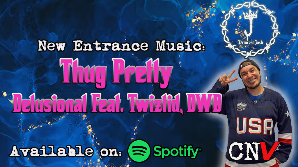 PrincessJosh17's tweet image. ***Message from the Princess***

I am very happy to announce that I will have new entrance music moving forward. A huge #ThankYou to @yodelusional  and @tweetmesohard for my new theme song #ThugPretty