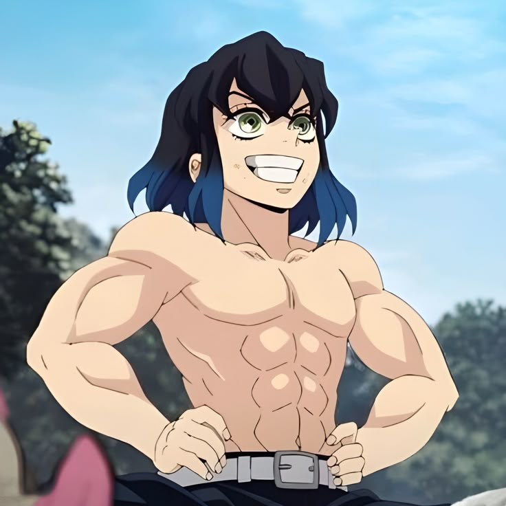 KimetsuFacts's tweet photo. #knyfact ☀️ Today, April 22nd, is Inosuke Hashibira's birthday! Happy birthday to the king of the mountains 🐗🗻🥳🎉🎉🎉 https://t.co/L0Bc4NW2oy