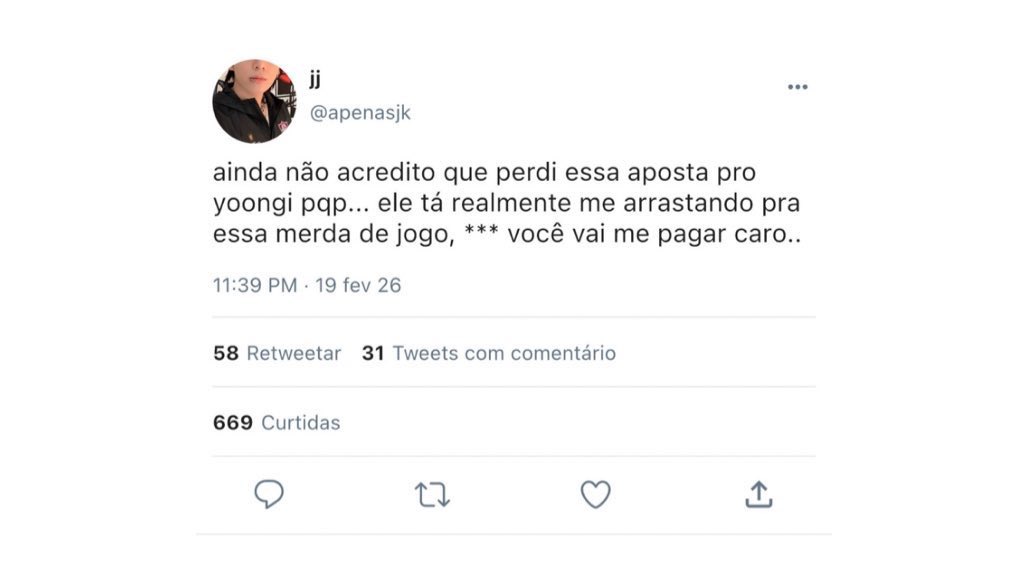 thvieber's tweet photo. hater • au taekook

onde taehyung, jogador do fl4mengo, começa a trocar farpas com um hater insistente que o inferniza nas redes sociais

onde jungkook posta na conta errada sua revolta por ter que ir ao jogo do time que odeia e recebe uma surpresa do camisa 9. https://t.co/cyS5LcgwtC