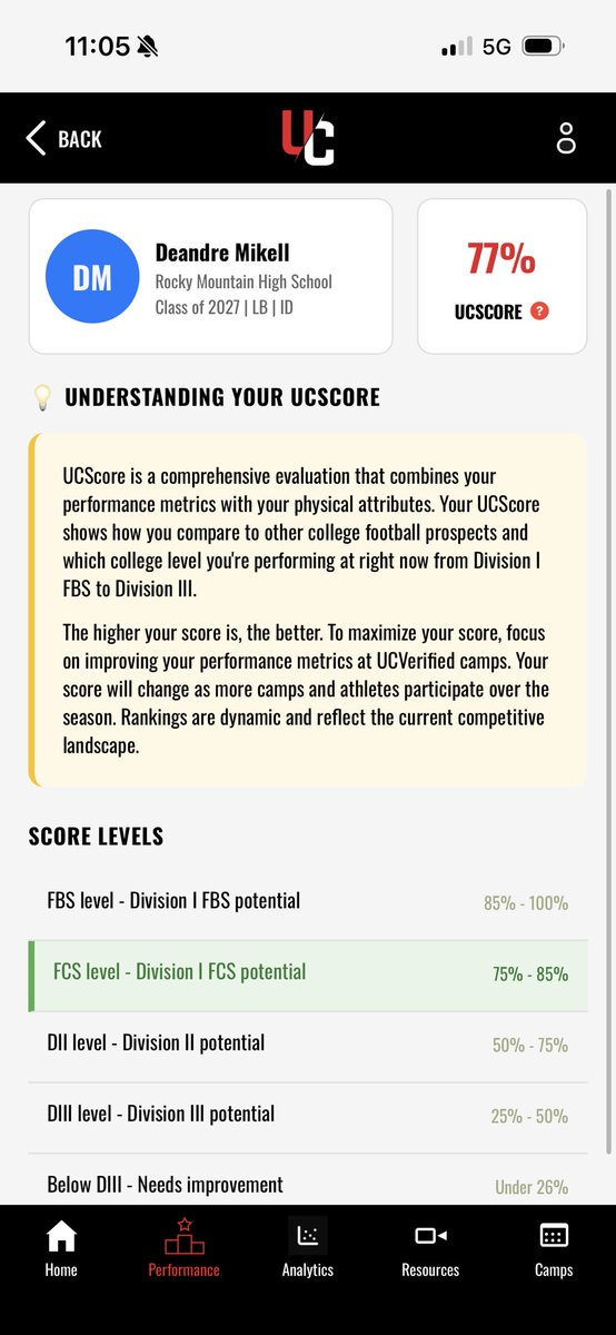 DeAndre_Mikell's tweet image. Results from the San Francisco @Rivals camp. 
@IdahoRecruitHub @BrandonHuffman @PrepRedzoneID 
#workinprogress