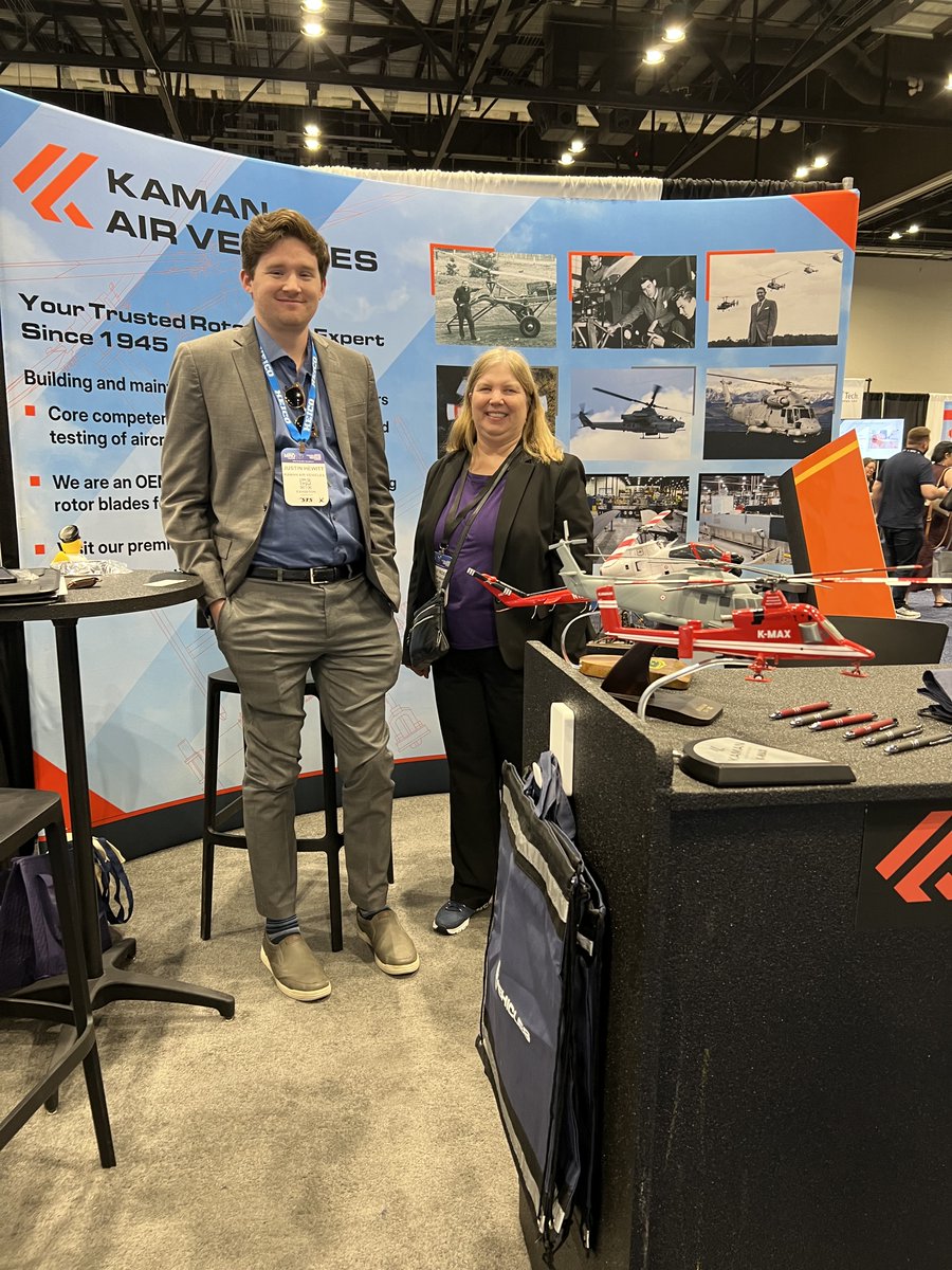 KAMNAirVehicles's tweet photo. MRO Americas, Day 2; We're making a strong impact at MRO Americas in Orlando! Thanks to everyone who joined us today. Tomorrow is the grand finale—visit us at booth #1022 to discuss how we can elevate your MRO operations. #kamanairvehicles #mroam https://t.co/oBcAXX3EkY