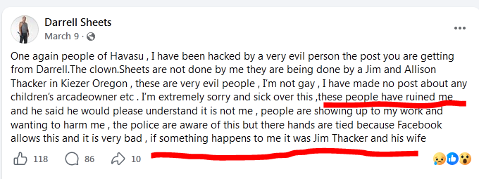 HecklerKochPro's tweet photo. @BNONews Needs investigating from his FB warnings https://t.co/O1giYORhRE