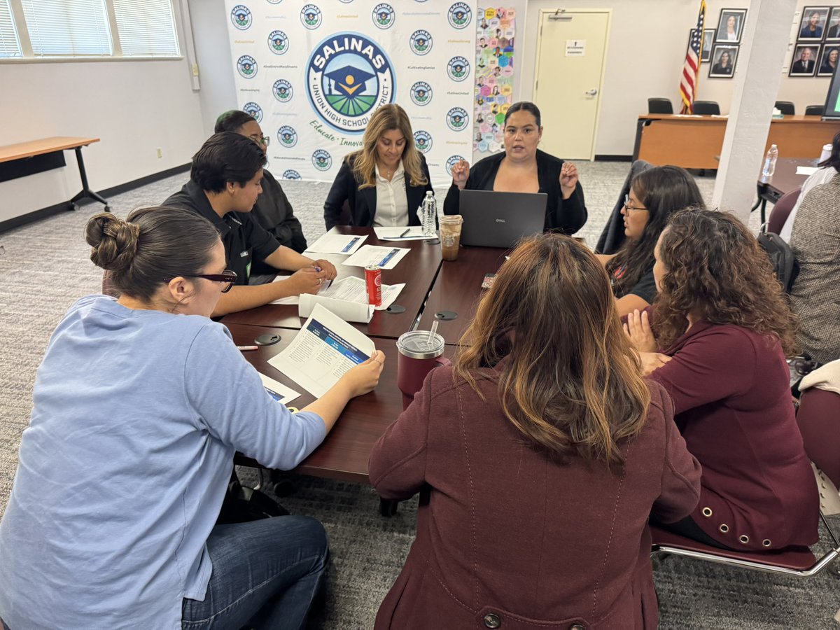 zjgalvan's tweet image. Let’s go Community Schools!!!🩵💙💛

We are hosting incredible partner districts from all over California as we share experiences and take a deep dive into best practices! Thank you team!💙🩵💚

What a beautiful day in the @SUHSDofficial 💙🩵💚💛🤍

#YOUmatter
#LeadershipMatters