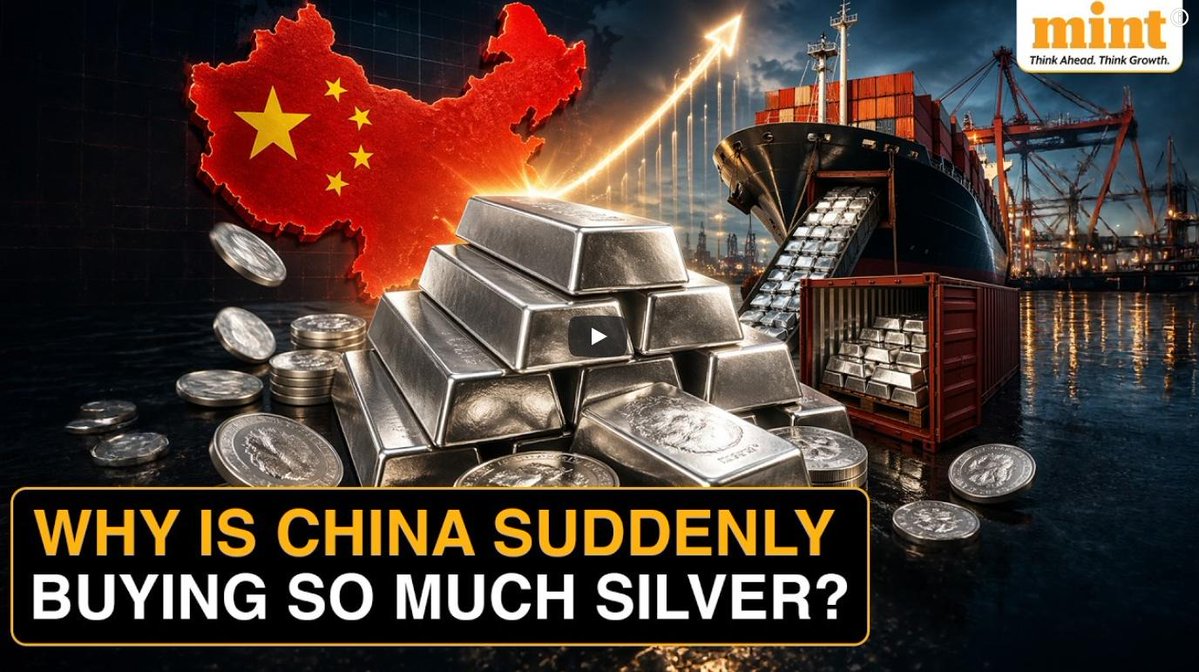 FMSilverCorp's tweet image. China’s #silver imports jump to record high driven by demand from retail investors and the expansive solar sector. 

Read more here: livemint.com/market/commodi…

@FirstMintLLC @FMSilverCorp @keith_neumeyer #TripleDigitSilver #BuyPhysical #GotSilver