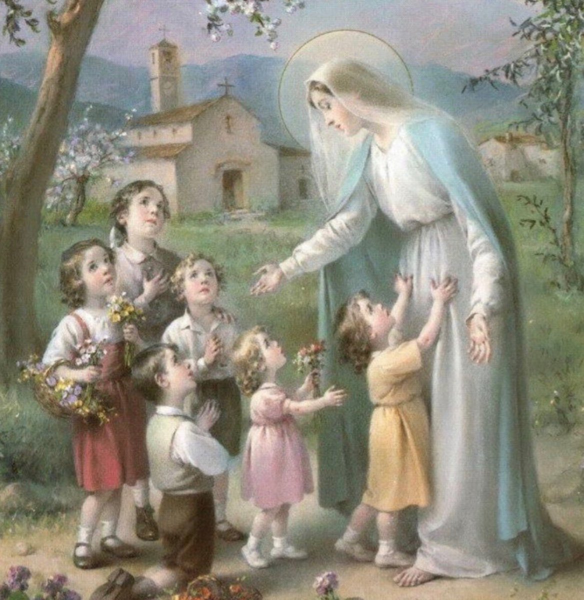 "Only after the Last Judgment will Mary get any rest; from now until then, she is much too busy with her children."

- St. John Vianney