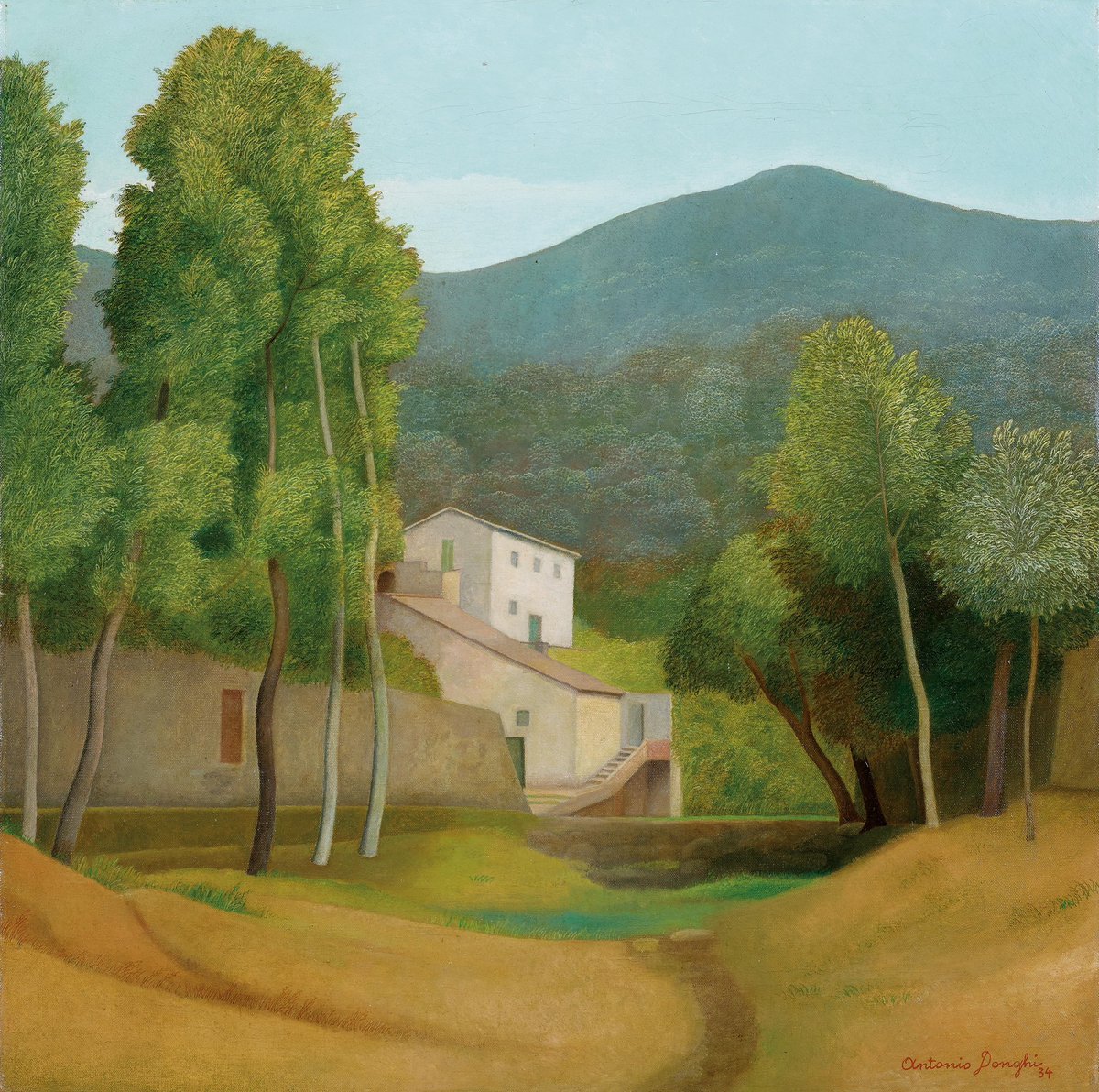 AndlMF's tweet photo. Buenas…

Antonio Donghi fue un artista italiano que representaba a través del realismo mágico, escenas de la vida cotidiana, paisajes y naturalezas muertas. https://t.co/rFOwPvrcpN