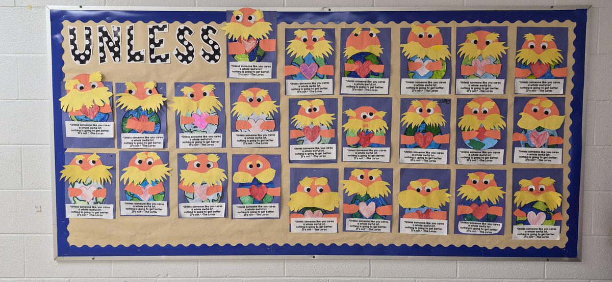 MsRose2023's tweet photo. Happy Earth Day!! Enjoy this beautiful day that God has made. Don't forget, the Lorax is watching, be kind to our environment. https://t.co/im6catQMXZ