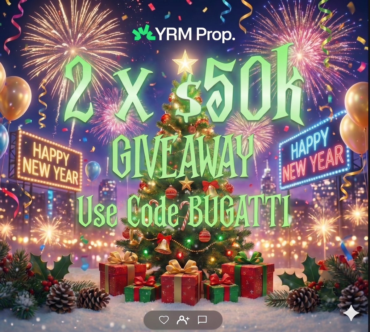 Sexy YRM Giveaway
2x50K <a href="/YrmProp/">YRM Prop</a> 

Rules:
1. Follow me &amp; <a href="/MoeSaidi1/">Moe Saidi</a> 
2. Tag 2 friends
3. Like &amp; RT
4. Comment if you like the new dashboard or not

Winners will be pick on 4/28
50K also $69 only
Use Code BUGATTI
yrmprop.com/ref/unclebugat…
