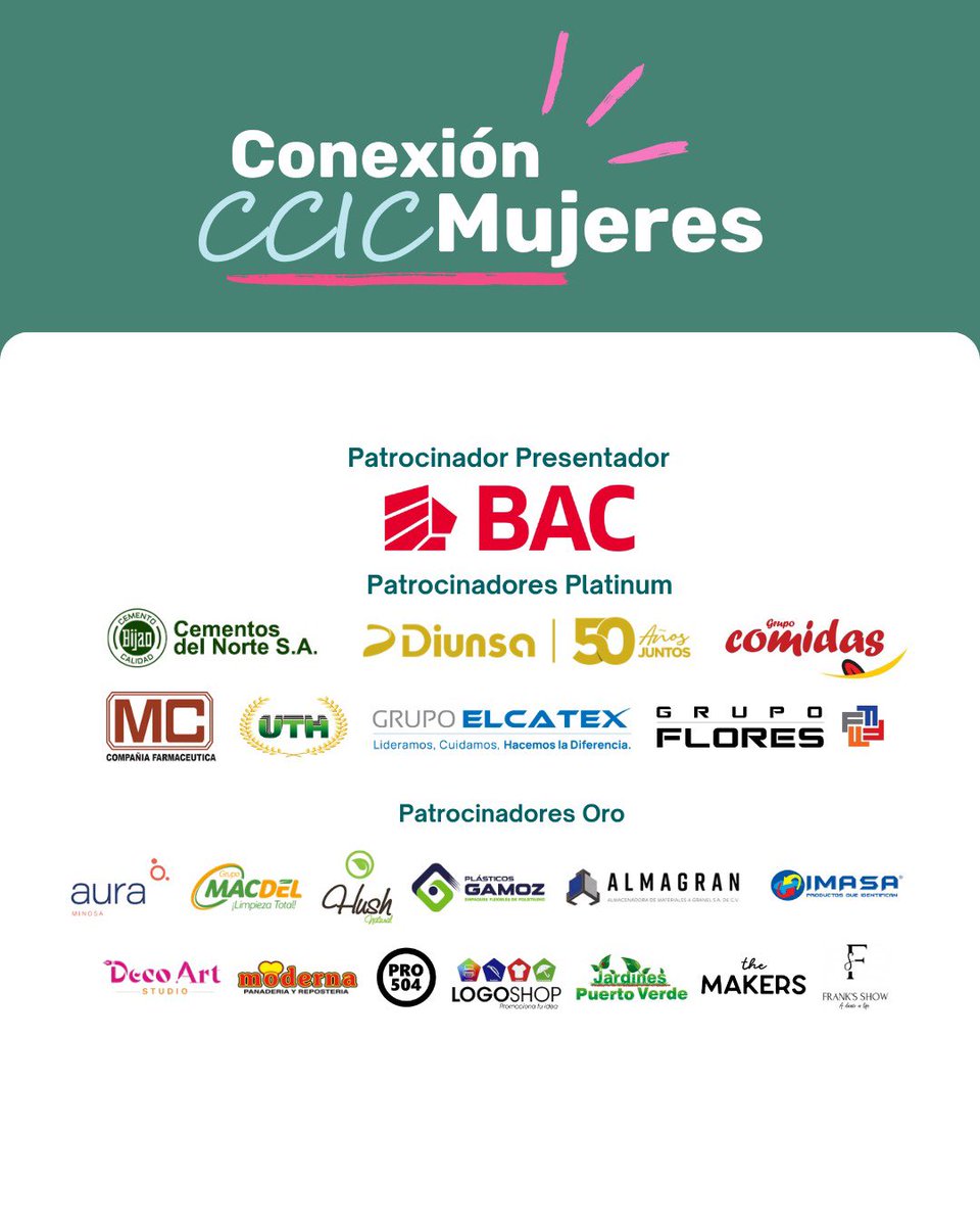 CGeneroCCIC's tweet photo. ✨Conexión CCIC Mujeres
Un espacio para conectar, aprender y generar oportunidades reales.

💡Charlas de alto valor
🤝Networking dinámico
🚀Mujeres que impulsan negocios

📍Expocentro, SPS
🕓Jueves 23 de abril | 4:00 p.m.

Inscríbete aquí: https://t.co/uxJX9kWHOb https://t.co/uTlEGEnet5