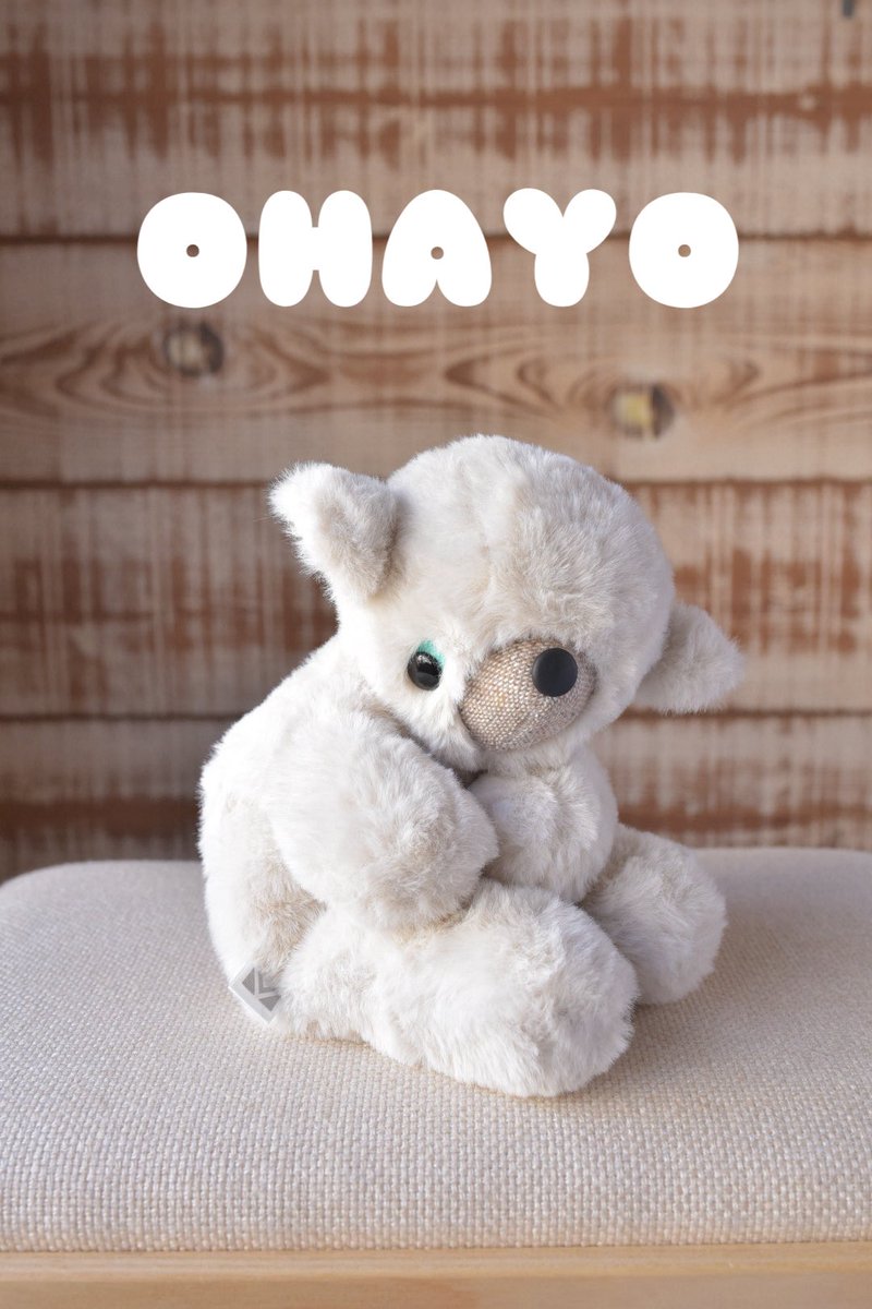 おはよ~(‘(ｪ)’)／🐣

こちらの子も4/25 21時UP🐈ﾃﾞｽ

本日もご安全に(‘(ｪ)’)ゞ🐕彡✨

#ぬいぐるみ #ハンドメイド #ターナーさん #ぬい撮り 👀kalafta.handcrafted.jp