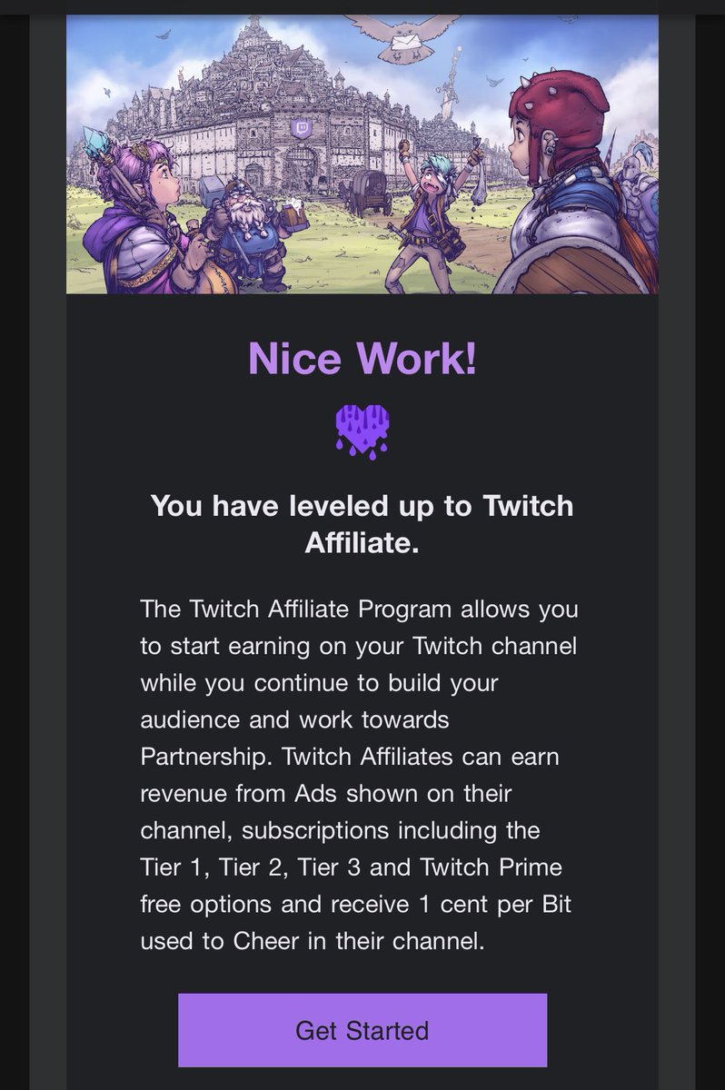 CraftyPlatinums's tweet photo. And we are back! Achieved Twitch Affiliate finally, now to grind my life away for partner. #twitch #affiliate https://t.co/LOAqyWT6YK