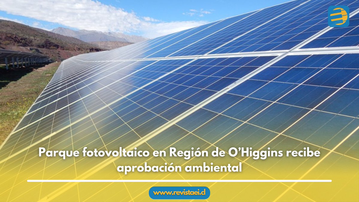 r_electricidad's tweet image. La iniciativa se emplazará en la comuna de San Fernando y considera la construcción y operación de un parque solar orientado a la generación de energía eléctrica a partir de fuentes renovables no convencionales.

➡️ revistaei.cl/parque-fotovol…

#SEA #ERNC #Solar #Energía #Chile