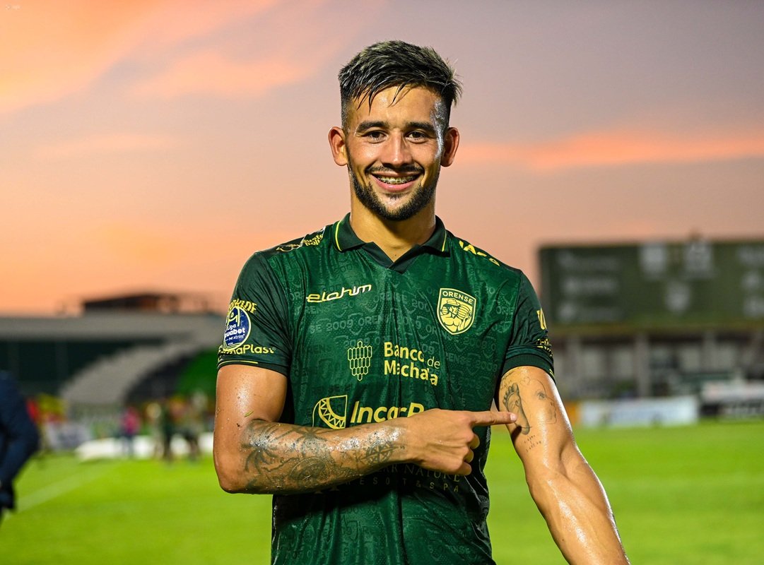 Habitualmente Orense SC falla en los extranjeros, sin embargo, el único que  responde con goles es Agustín Herrera, hoy con un triplete sobre D. Cuenca.