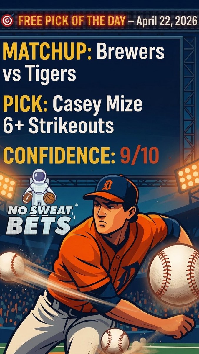 No Sweat Bets tweet media