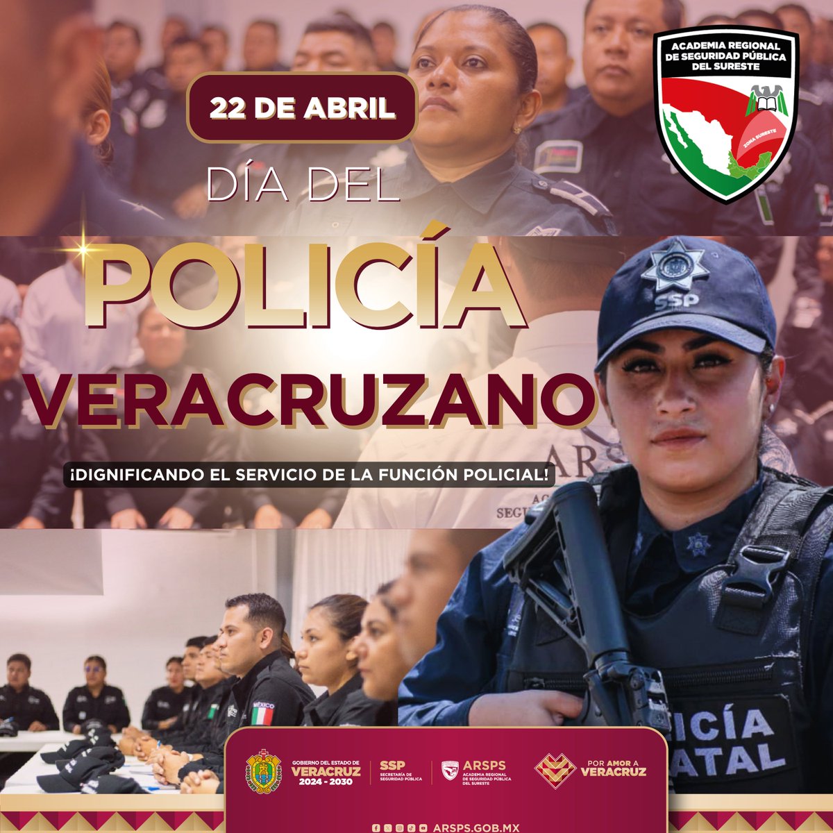 Academia Regional de Seguridad Pública del Sureste tweet media