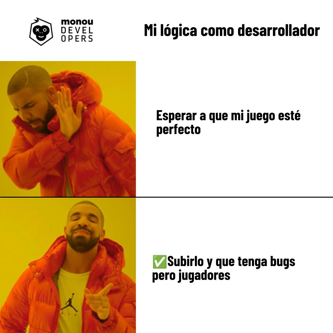 Monougg's tweet photo. Tu juego no necesita más tiempo.
Necesita jugadores.
Si lo sigues guardando, no estás mejorándolo…
solo lo estás escondiendo 👀
Súbelo aquí 👉 https://t.co/XAPRu6F0h9
o deja tu build en replies y vemos qué traes 👇
#GameDevLatam #IndieDev #DevEnProceso #ComparteTuJuego #Gamedev https://t.co/h5XG5z34gb