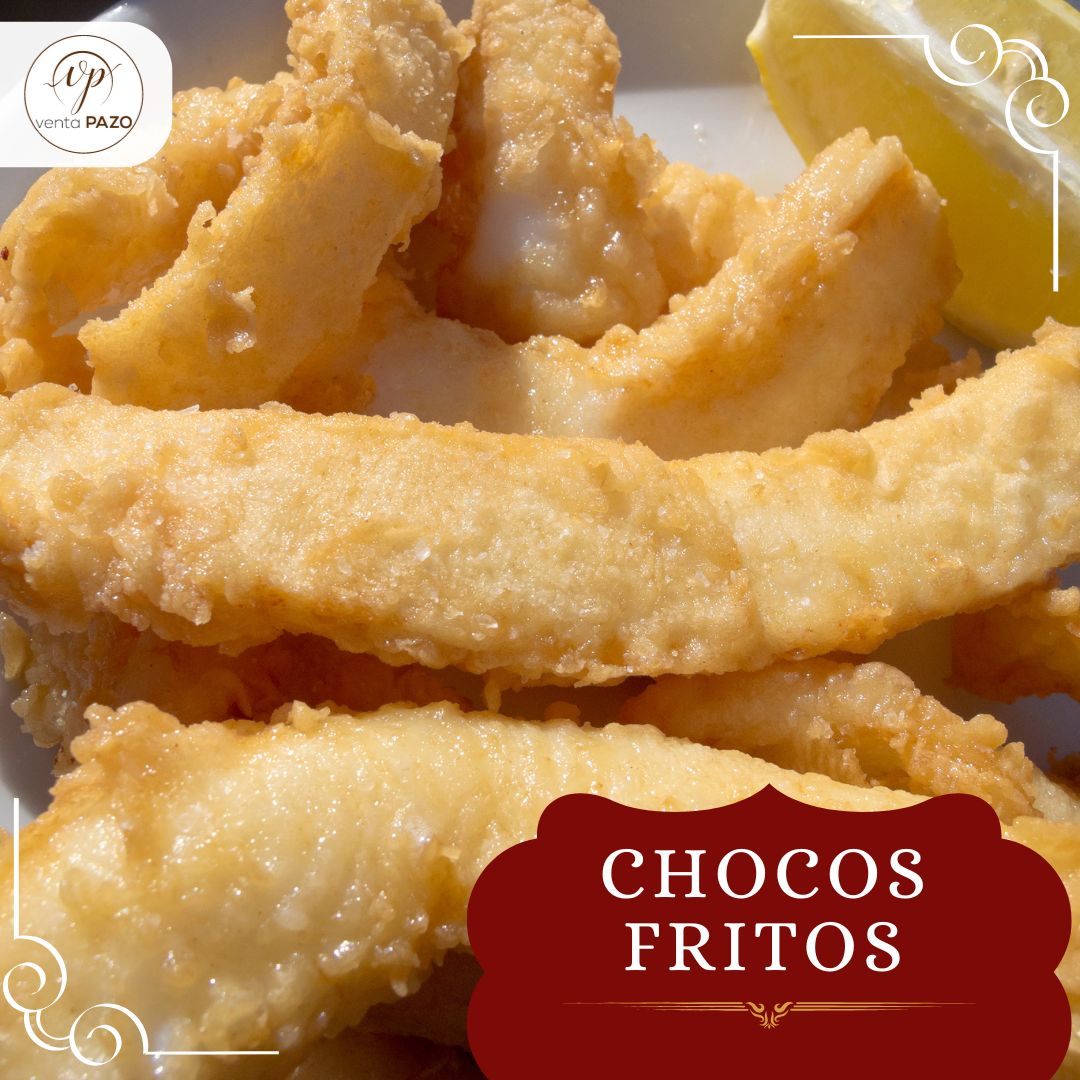 Crujientes y sabrosos 😋 Nuestros chocos fritos son un imprescindible para compartir. 

Ven a disfrutarlos a Venta Pazo ⬇️

🏠 Ctra. Sevilla – Huelva (Sanlúcar la Mayor)
☎️ 955 700 110
🌐 restauranteventapazo.es

#ComerEnSevilla #ChocosFritos