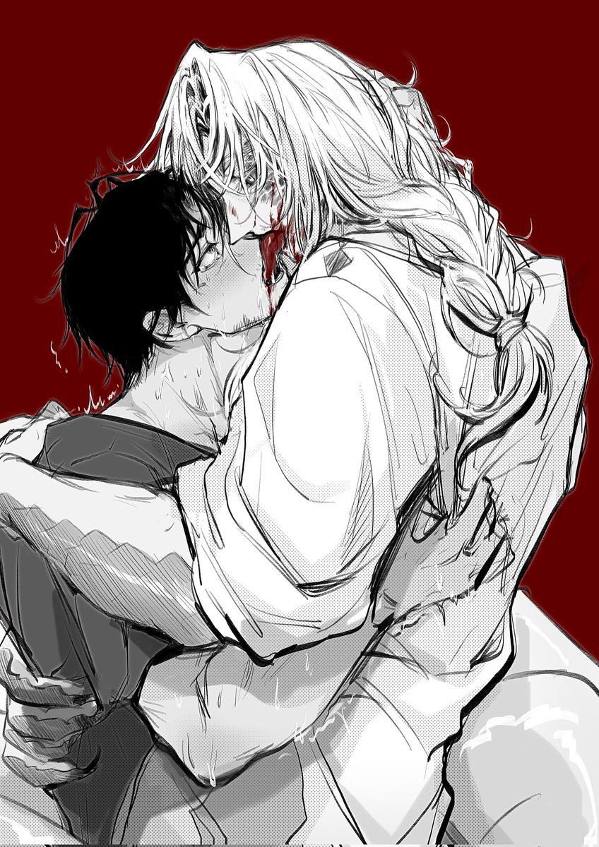 喜欢温暖所以爱和K抱抱的实验蛇人小A
进食后太过于激动了所以还会舌吻一下！
因为是🐍的舌吻...所以👅太长的话也会有窒息的危险！（？）🤔真是辛劳的护理师K呀
<a href="/NACHIOBOY/">🎃나쵸소년🎃</a>
#MrAsFarm