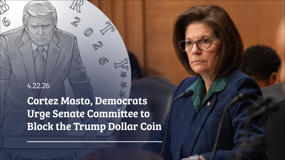 Senator Cortez Masto tweet media